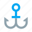 anchor, marine, metal, neutical, ship, tool 