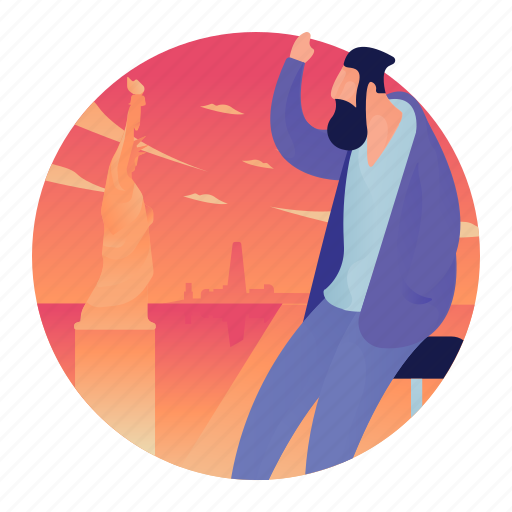 Man, monument, people, travel, world icon - Download on Iconfinder