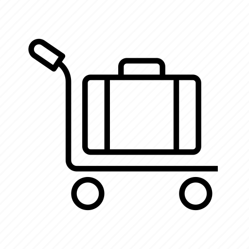 Delivery, cart, parcels, package, box, transport icon - Download on Iconfinder