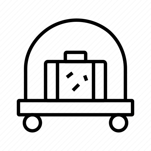 Delivery, cart, parcels, trolley, transport, box icon - Download on Iconfinder