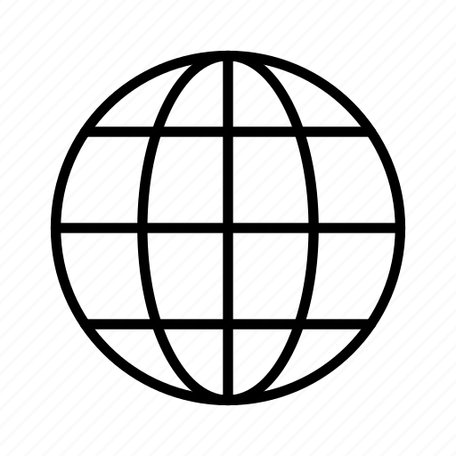 Grid, earth, globe, map, planet icon - Download on Iconfinder