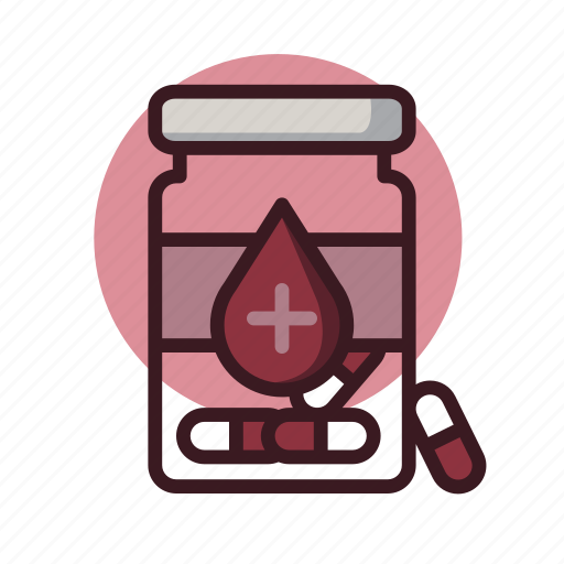 Blood, donors, suplement, vitamin, blood booster, pill icon - Download on Iconfinder