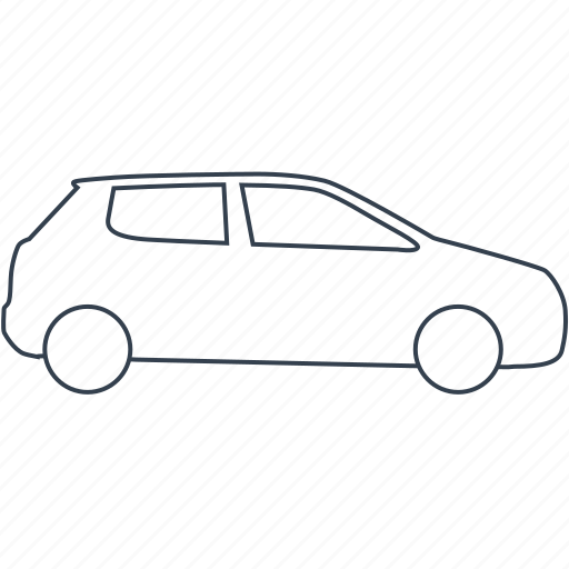 Automobile, car, hatchback, small, transport, vehicle icon - Download on Iconfinder