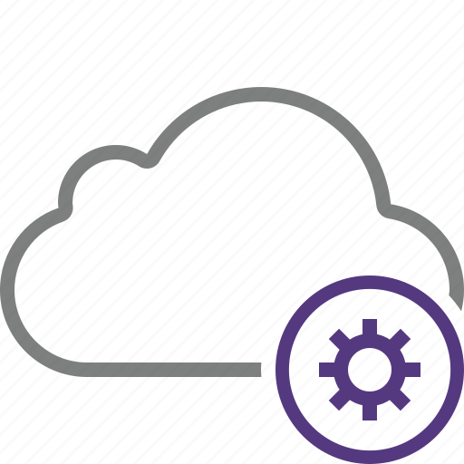Cloud, network, settings, storage, weather icon - Download on Iconfinder