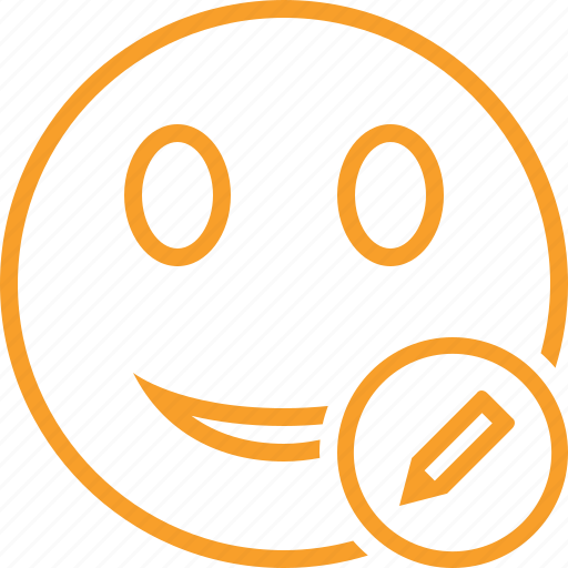 Edit, emoticon, emotion, face, smile icon - Download on Iconfinder