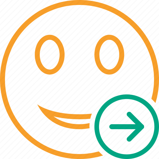 Emoticon, emotion, face, next, smile icon - Download on Iconfinder