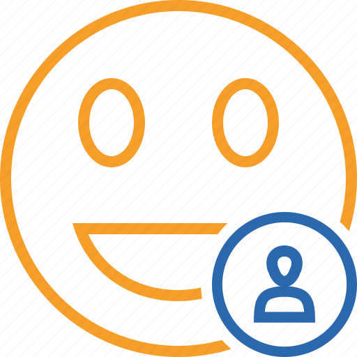 Emoticon, emotion, face, laugh, smile, user icon - Download on Iconfinder