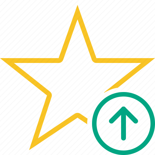 Star, upload, achievement, bookmark, favorite, rating icon - Download on Iconfinder