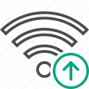 connection, fi, internet, upload, wi, wifi, wireless
