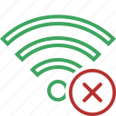 cancel, connection, fi, internet, wi, wifi, wireless