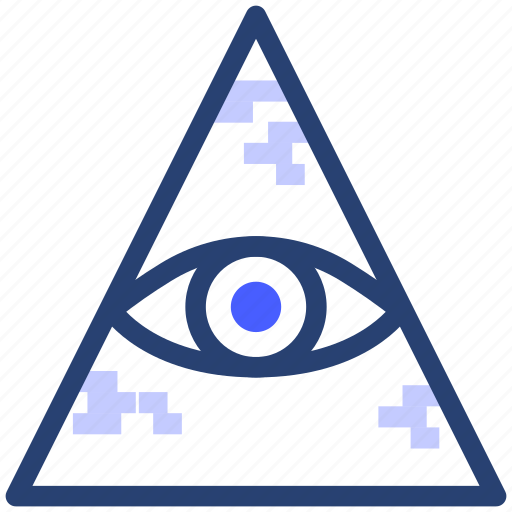 Eye, masonic, order, piramid, view icon - Download on Iconfinder