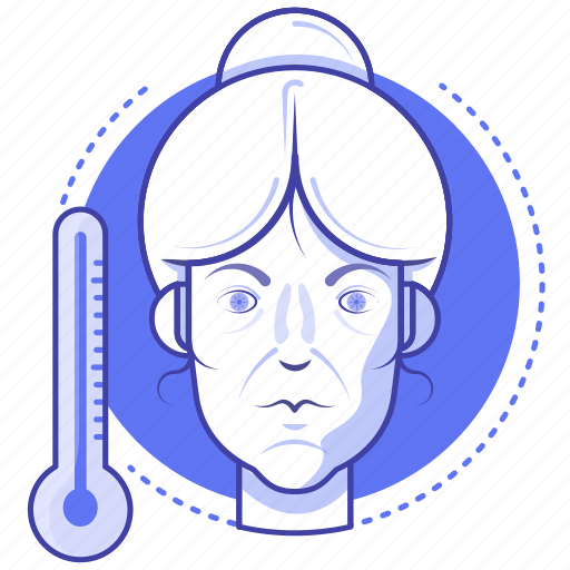 Health, thermometer, temperature, influenza, flu, sick, avatar icon - Download on Iconfinder
