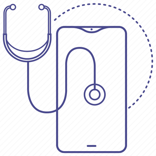 Phone, doctor, online, online doctor, consultation, aid, clinic icon - Download on Iconfinder