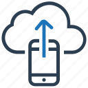 cloud, cloud computing, icloud, mobile, phone, share, storage