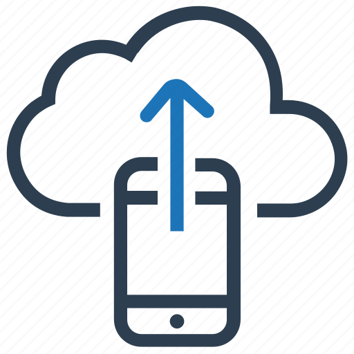 Cloud, cloud computing, icloud, mobile, phone, share, storage icon - Download on Iconfinder