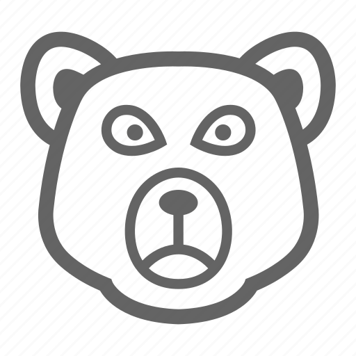 Bear, currency, finance, line, money, stock icon - Download on Iconfinder