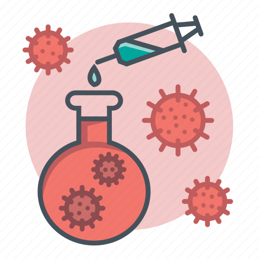 Vaccine, virus, research, corona, laboratory icon - Download on Iconfinder