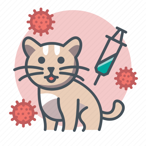 Vaccine, virus, pet, cat, veterinary, immune, injection icon - Download on Iconfinder