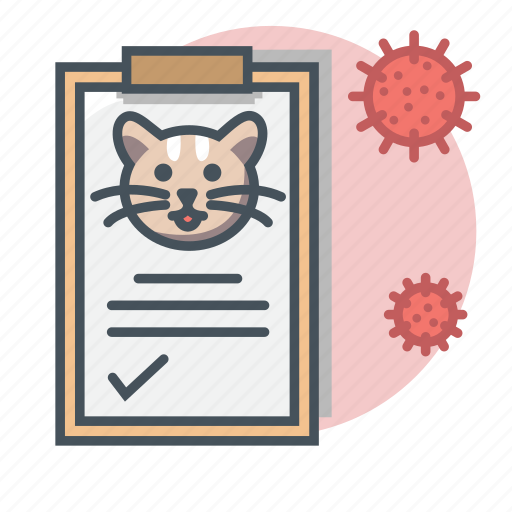 Vaccine, virus, pet, medical, record icon - Download on Iconfinder