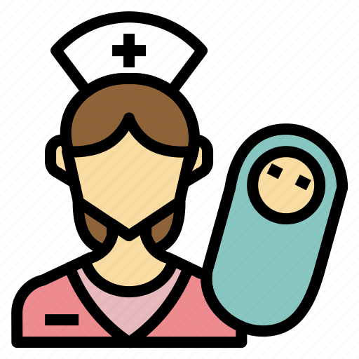 Midwife, nurse, delivery, birth, obstetrician, hospital, healthcare icon - Download on Iconfinder