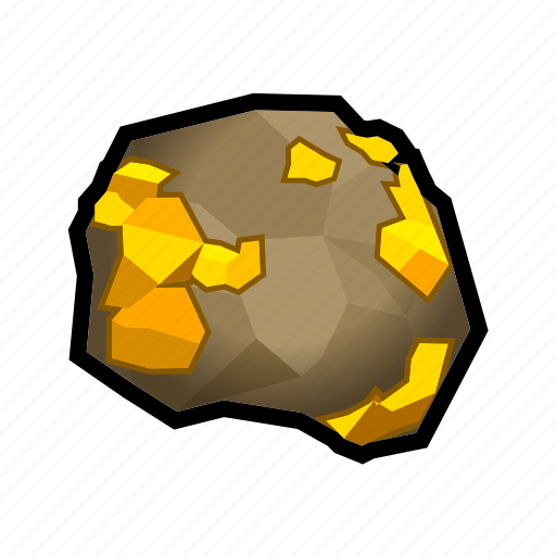Crystal, gold, minerals, stone, treasure, prize, rock icon - Download on Iconfinder