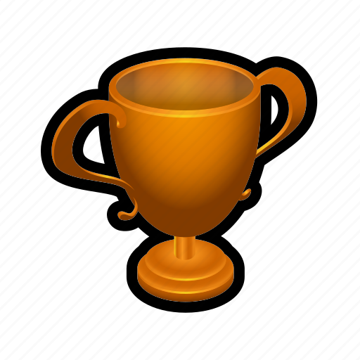 Bronze, trophy, achievement, badge, leaderboards, prize, win icon - Download on Iconfinder