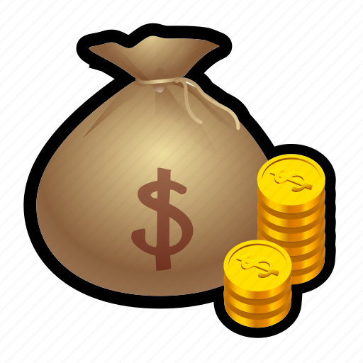 Bag, coin, gold, loot, money, treasure, prize icon - Download on Iconfinder