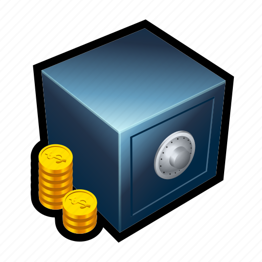 Coin, gold, monetary, money, treasure, vault, bank icon - Download on Iconfinder
