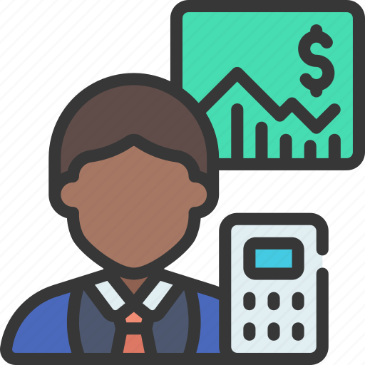 Accountant, person, subcontracting, accounting, accountancy icon - Download on Iconfinder