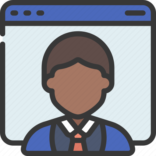 Businessman, website, subcontracting, business, people icon - Download on Iconfinder