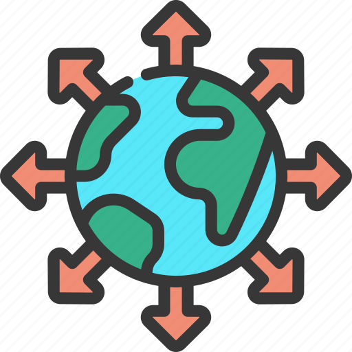 Global, subcontracting, globe, earth, world icon - Download on Iconfinder