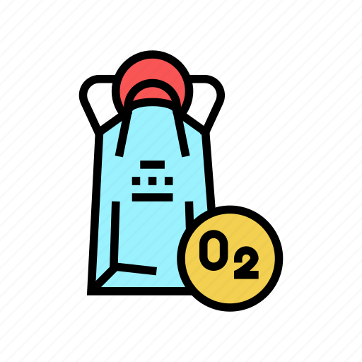 Oxygen, mask, package, o2, diatomic, molecule icon - Download on Iconfinder