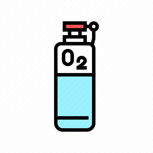 Oxygen, tank, diatomic, blood, water, medical icon - Download on Iconfinder