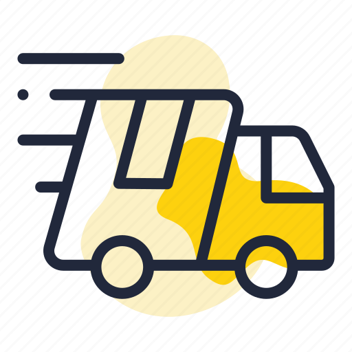 Delivery, logistic, shipping, truck, transport, cargo, package icon - Download on Iconfinder