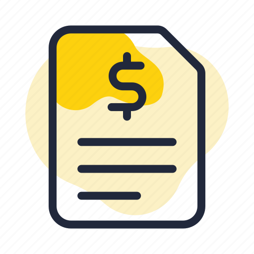 Invoice, payment, finance, tax, receipt, cash, financial icon - Download on Iconfinder