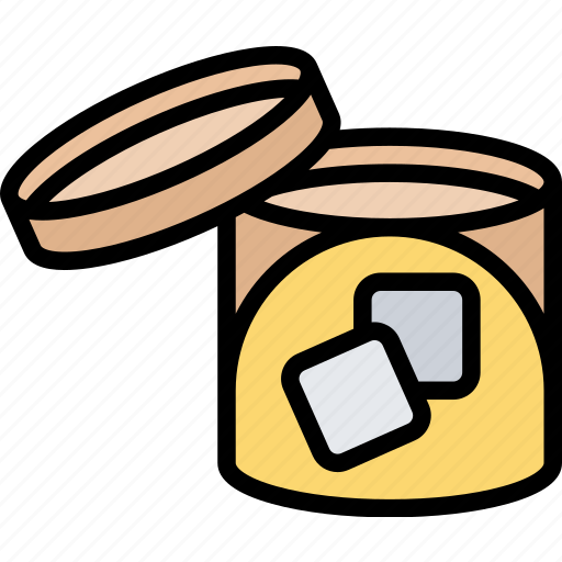 Tub, lid, plastic, container, package icon - Download on Iconfinder