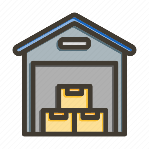 Warehouse, storage, delivery, box, parcel icon - Download on Iconfinder