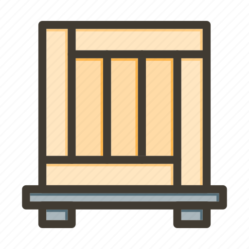 Wooden box, box, package, delivery, parcel icon - Download on Iconfinder