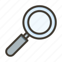 search, find, magnifier, zoom, magnifying