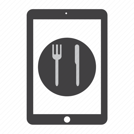 Food, ipad, eat, kitchen, restaurant, tablet icon - Download on Iconfinder