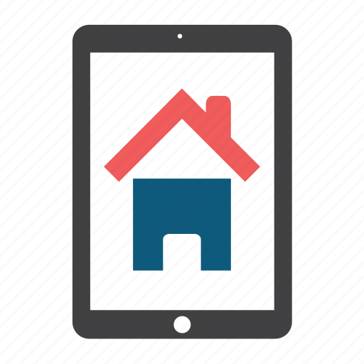 Home, house, ipad, building, estate, office icon - Download on Iconfinder