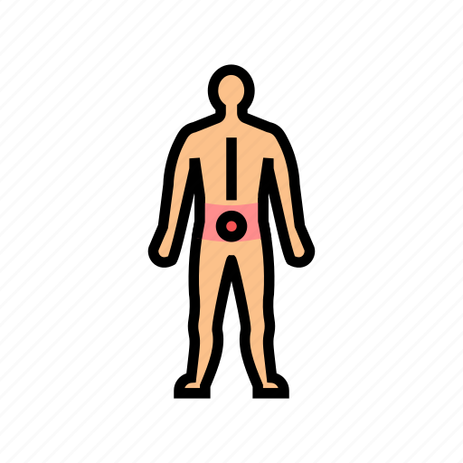 Lower, back, pain, body, ache, health icon - Download on Iconfinder