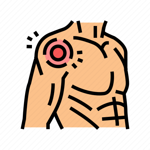 Shoulder, pain, body, ache, health, back icon - Download on Iconfinder