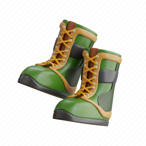 Boots, shoe, western, retro, cowgirl, vintage, wild west 3D illustration - Download on Iconfinder