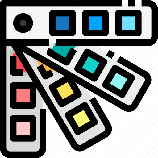 Art, color card, color chart, designing, drawing, painting icon - Download on Iconfinder