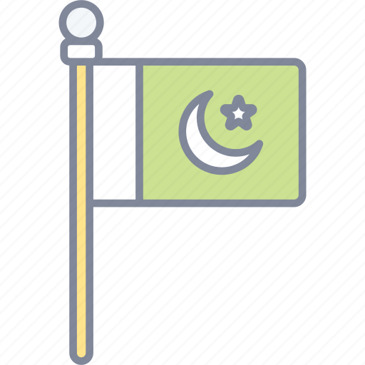 Pakistani, flag, national, country icon - Download on Iconfinder