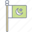 pakistani, flag, national, country 