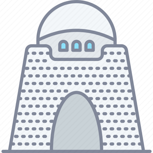 Mizar e quaid, building, karachi, landmark icon - Download on Iconfinder