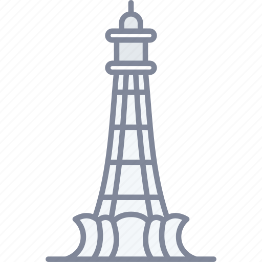 Minar e pakistan, landmark, tower, lahore monument icon - Download on Iconfinder