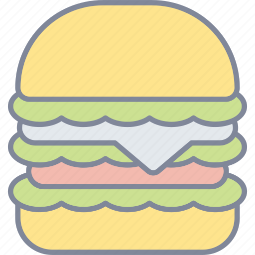 Burger, hamburger, cheeseburger, fast food icon - Download on Iconfinder